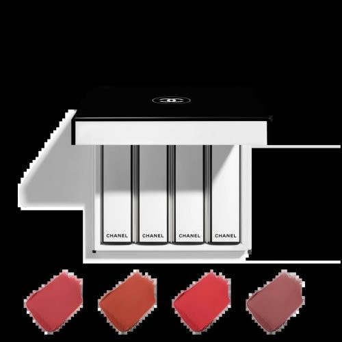 2024限定新品香奈儿魅力丝绒唇膏礼盒(四支装)00:00+01:00+02:00+06:00 送女友送老婆送闺蜜（口红-化妆品）